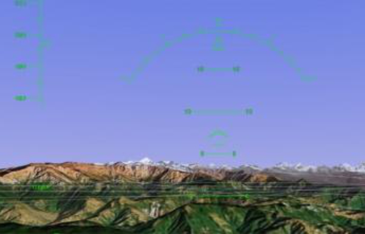 Google Earth cache un simulateur de vol