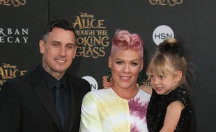 Carey Hart, Pink et leur fille Willow à Los Angeles