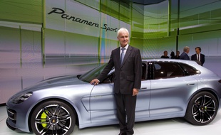 Matthias Muller, le nouveau président de Volkswagen, le 27 septembre 2012