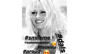 Le message de soutien d'Adil Rami à Pamela Anderson sur Instagram