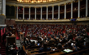 L'hémicycle de l'Assemblée nationale, à Paris. (archives)