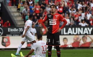 Adrien Hunou a été tout proche du doublé en fin de rencontre.