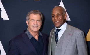 Les acteurs Mel Gibson et Danny Glover