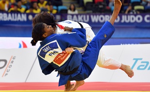 A 21 ans, c'est un premier podium mondial pour Marie-Eve Gahié