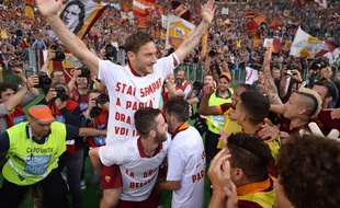 Totti et ses coéquipiers joueront la Ligue des champions l'année prochaine.