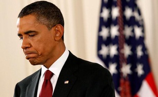 Barack Obama, après la défaite démocrate aux midterms, le 3 novembre 2010, lors d'une conférence de presse à la Maison Blanche.