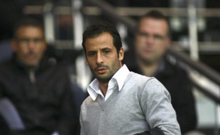 Ludovic Giuly le 18 octobre 2008. A l'époque, il évoluait au PSG.