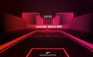 Le Palais of Speed de Nike, au Palais de Tokyo.