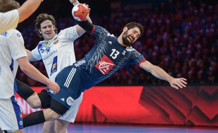Nikola Karabatic lors du 8e de finale du Mondial France-Islande, le 21 janvier 2017.