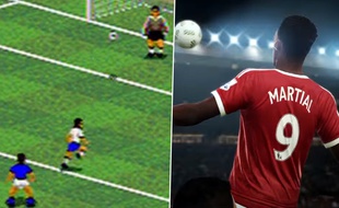 «Fifa International Soccer» face à «Fifa 17».