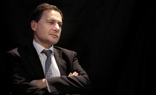 Eric Besson, lors d'un meeting pour l'UMP à Lille, le 22 février 2010.