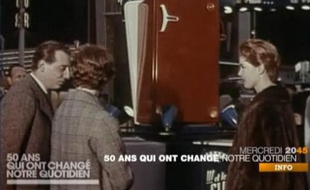 Capture d'écran du documentaire «50 ans qui ont changé notre quotidien», de Mathieu Schwartz