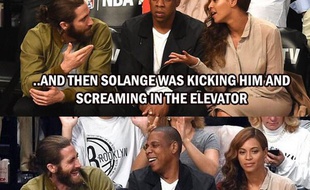 Jake Gyllenhaal, Jay-Z et Beyoncé
