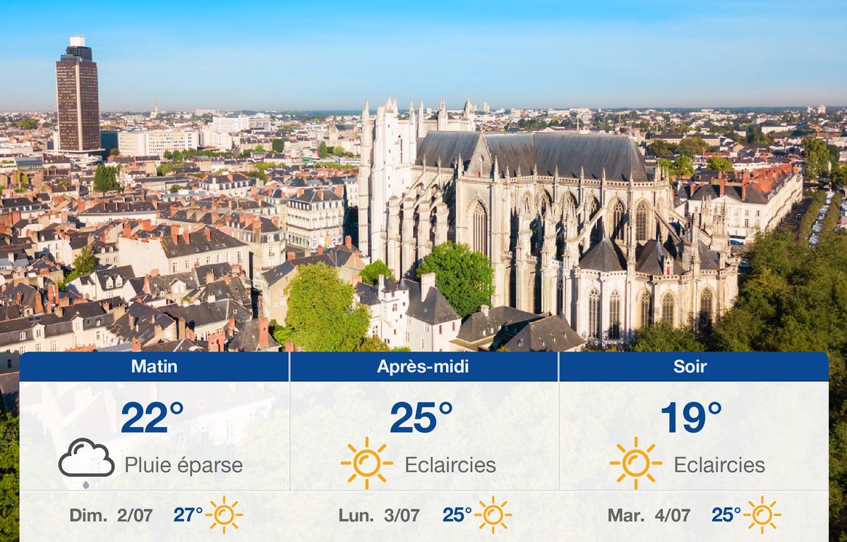 Météo Nantes: prévisions du samedi 1 juillet 2023