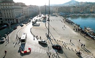 Pour ses différents projets architecturaux (ici, le Vieux-Port rénové), Marseille 2013 a dépensé 700 millions d'euros.
