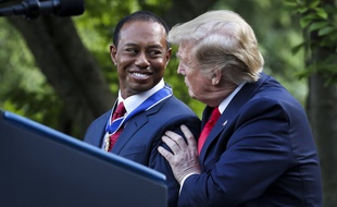 Les deux hommes se retrouvent régulièrement sur des parcours de golf.
