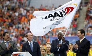 Le scandale de corruption touche la Fédération internationale d'athlétisme qui avait organisé les Mondiaux à Moscou en 2013.