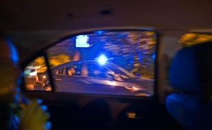 Des policiers de la BAC en opération le 3 septembre 2010 à Nanterre