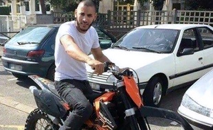 Une photo tirée du compte Facebook non authentifié de Larossi Abballa, terroriste présumé qui a abattu deux policiers dans les Yvelines, le 14 juin 2016