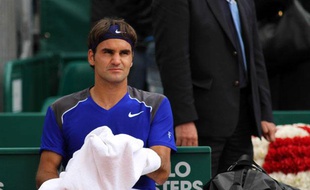 Roger Federer, le 15 avril 2011 à Monte-Carlo