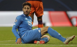Ishak Belfodil, ici le 2 octobre contre Manchester City (1-2), va retrouver ce mercredi son club formateur de l'OL.