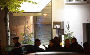 La bijoutierie de Sézanne (Marne) le 28 novembre 2013.