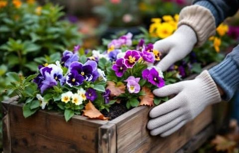 Marre des jardinières tristes dès l’automne ? Ces fleurs vont transformer votre balcon tout l’hiver