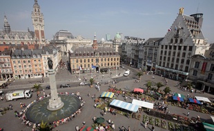 La Grand'place de Lille (illustration).