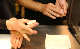 Illustration d'un cours de cuisine