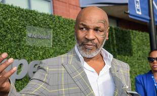 Mike Tyson à l'US Open de tennis le 26 août 2019 à New York.