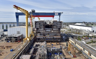 Les chantiers navals STX de Saint-Nazaire