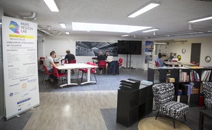 Les locaux du Welcome City Lab, incubateur dédié au tourisme à Paris.