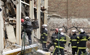 La maison de deux étages s'est effondrée à Fives, un quartier de Lille.