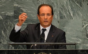 Le président français François Hollande a souligné mardi à la tribune de l'Assemblée générale des Nations unies à New York la nécessité d'une action "urgente" de la communauté internationale en Syrie et au Sahel.