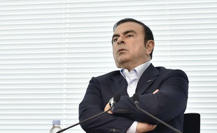 Carlos Ghosn lors d'une conférence de presse, le 19 novembre 2018.