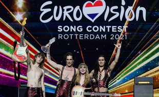 Le 23 mai 2021, le groupe italien Maneskin a remporté le concours Eurovision.