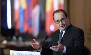 Le président français François Hollande, le 26 mars 2015 à Paris