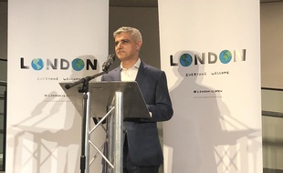 Le maire de Londres, Sadiq Khan, souhaite que les Européens installés à Londres restent dans la capitale, malgré le Brexit, ce vendredi 31 janvier.