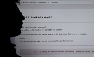 Exemple de mail reçu par les victimes de logiciels de rançon
