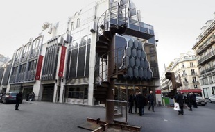 La maison d'enchères Drouot à Paris, le 20 mars 2015