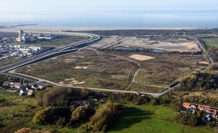 Le site de l'ancienne «jungle» de Calais.