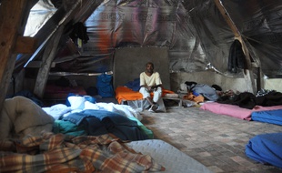 Des migrants ont trouvé refuge dans un presbytère