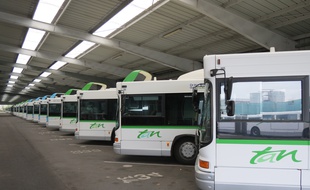 Rezé, le 19 février 2015, illustration de bus
