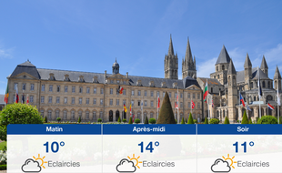 Météo Caen: Prévisions du lundi 13 mai 2019