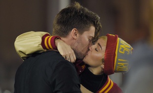 Patrick Schwarzenegger et Miley Cyrus le 13 novembre à Los Angeles