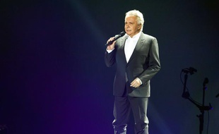 Michel Sardou, le 12 décembre 2012, à Bercy - Paris.
