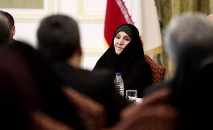 L'ambassadrice d'Iran en Malaisie, le 1er septembre 2013 à Téhéran.