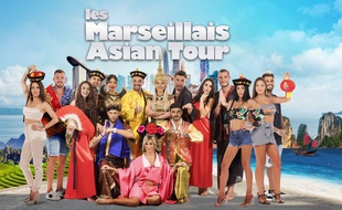 L'affiche avec tous les participants aux «Marseillais Asian Tour».