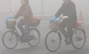Pékin, entre pluie et pollution