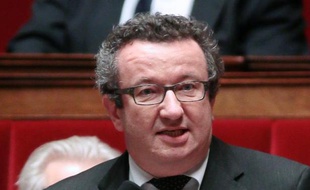 Le député socialiste Christian Paul à l'Assemblée nationale à Paris le 4 février 2014